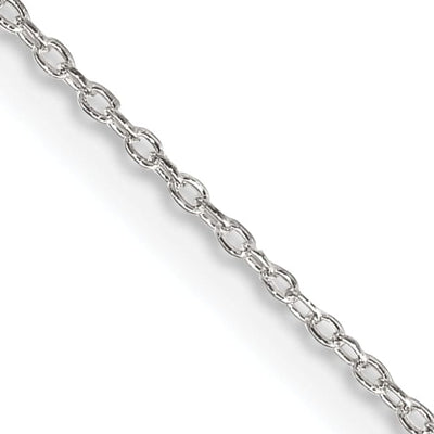 Silver Polished 1.1-mm Fancy Rolo Chain at $ 6.01 only from Jewelryshopping.com