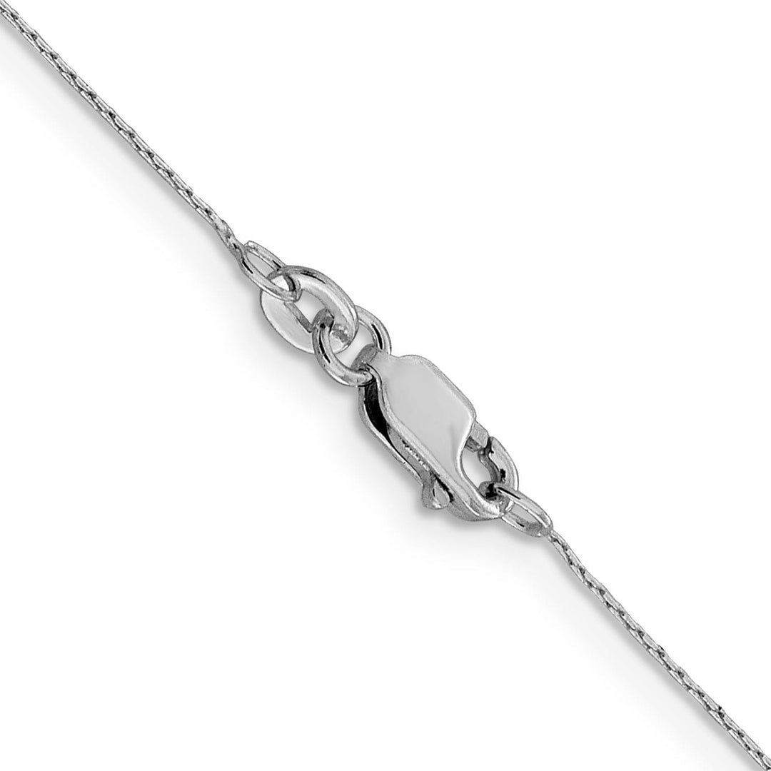 Silver Polished 0.60-mm Oval Box Chain