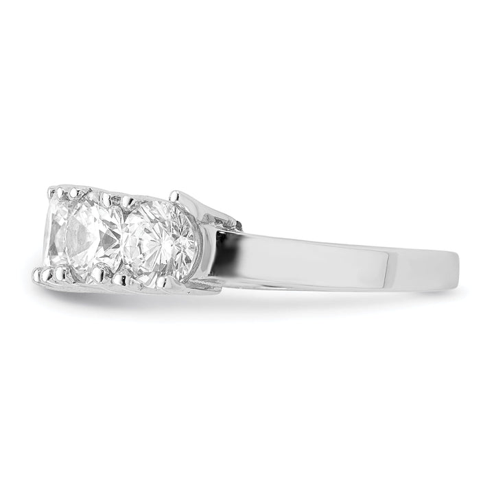 Sterling Silver Cubic Zirconia Band Rings