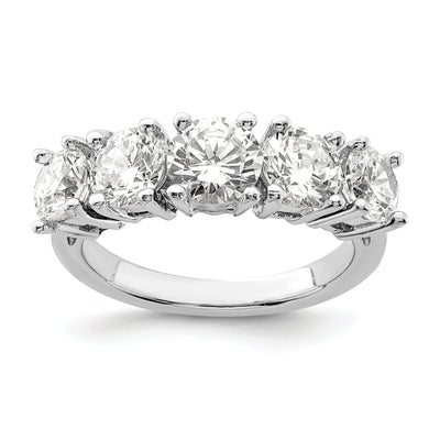 Sterling Silver Cubic Zirconia Band Rings at $ 53.86 only from Jewelryshopping.com
