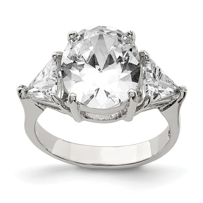 Sterling Silver Cubic Zirconia Ring at $ 31.92 only from Jewelryshopping.com