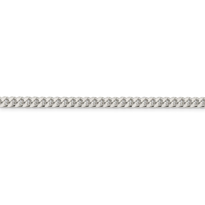 Silver 5.00-mm Solid Domed Link Curb Chain