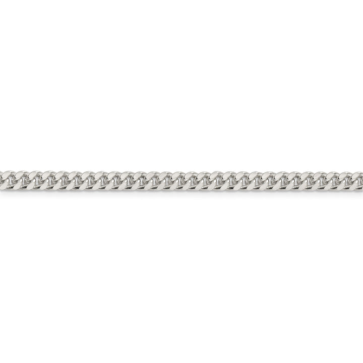 Silver 5.00-mm Solid Domed Link Curb Chain