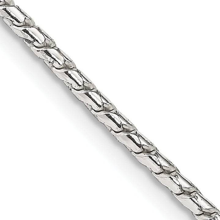 Silver Polish 1.75-mm Solid Round Franco Chain