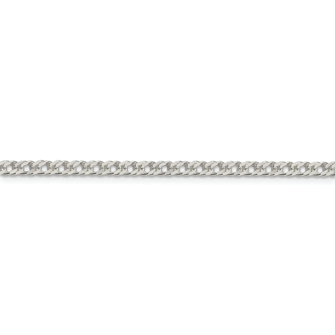 Silver Polished 3.30-mm Solid Rambo Chain