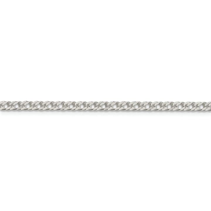 Silver Polished 3.30-mm Solid Rambo Chain