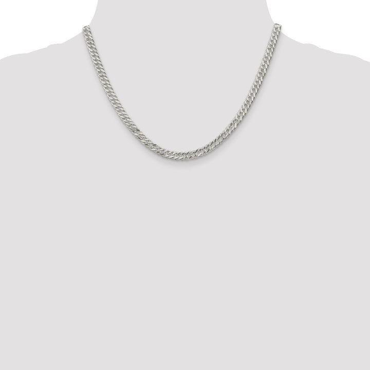 Silver Polished 5.50-mm Solid Rambo Chain