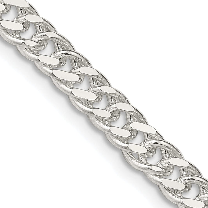 Silver Polished 5.50-mm Solid Rambo Chain