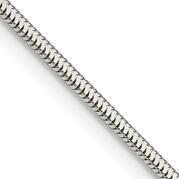 Silver D.C 1.50-mm Solid Flat Snake Chain