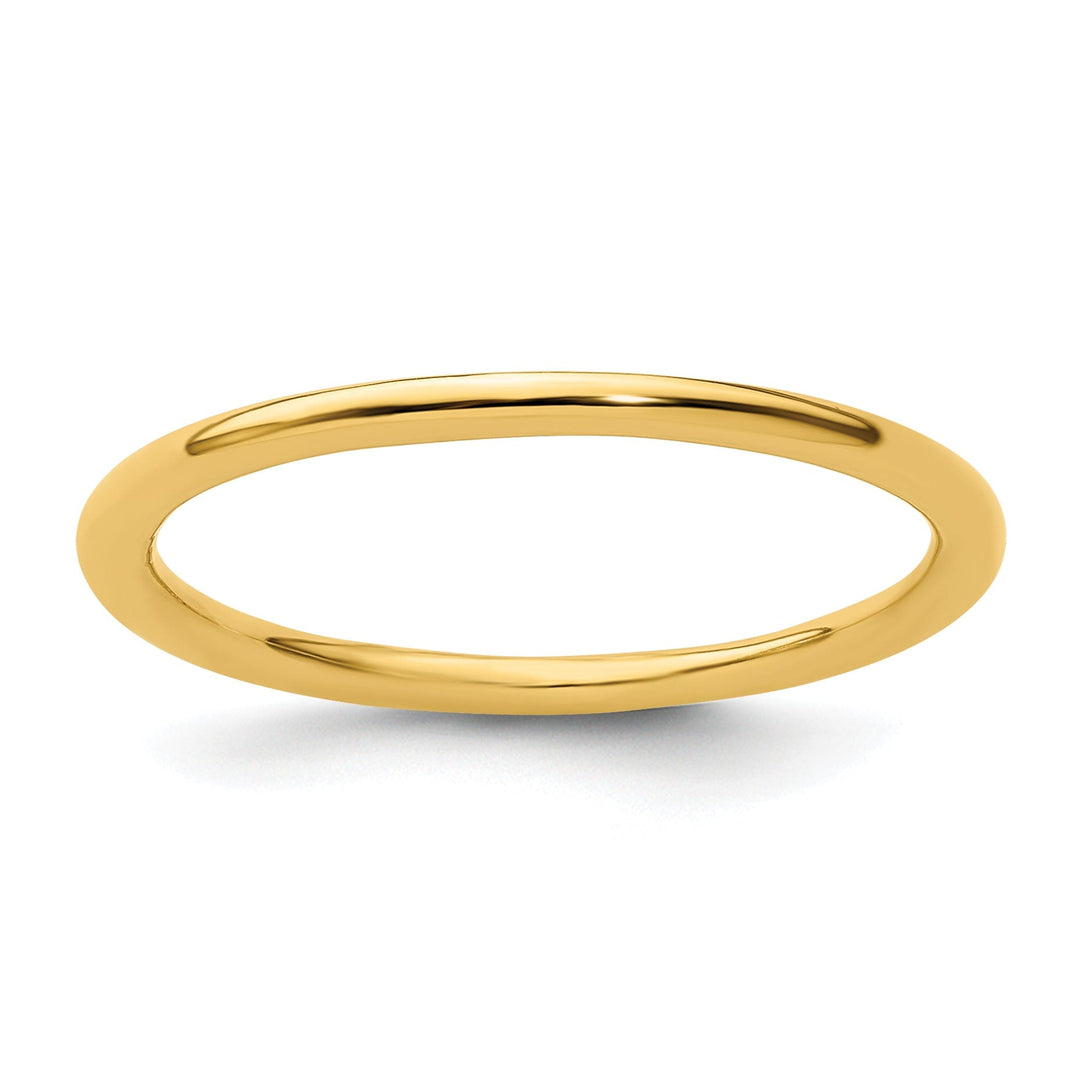 Sterling Silver Gold-Plated Polished Ring