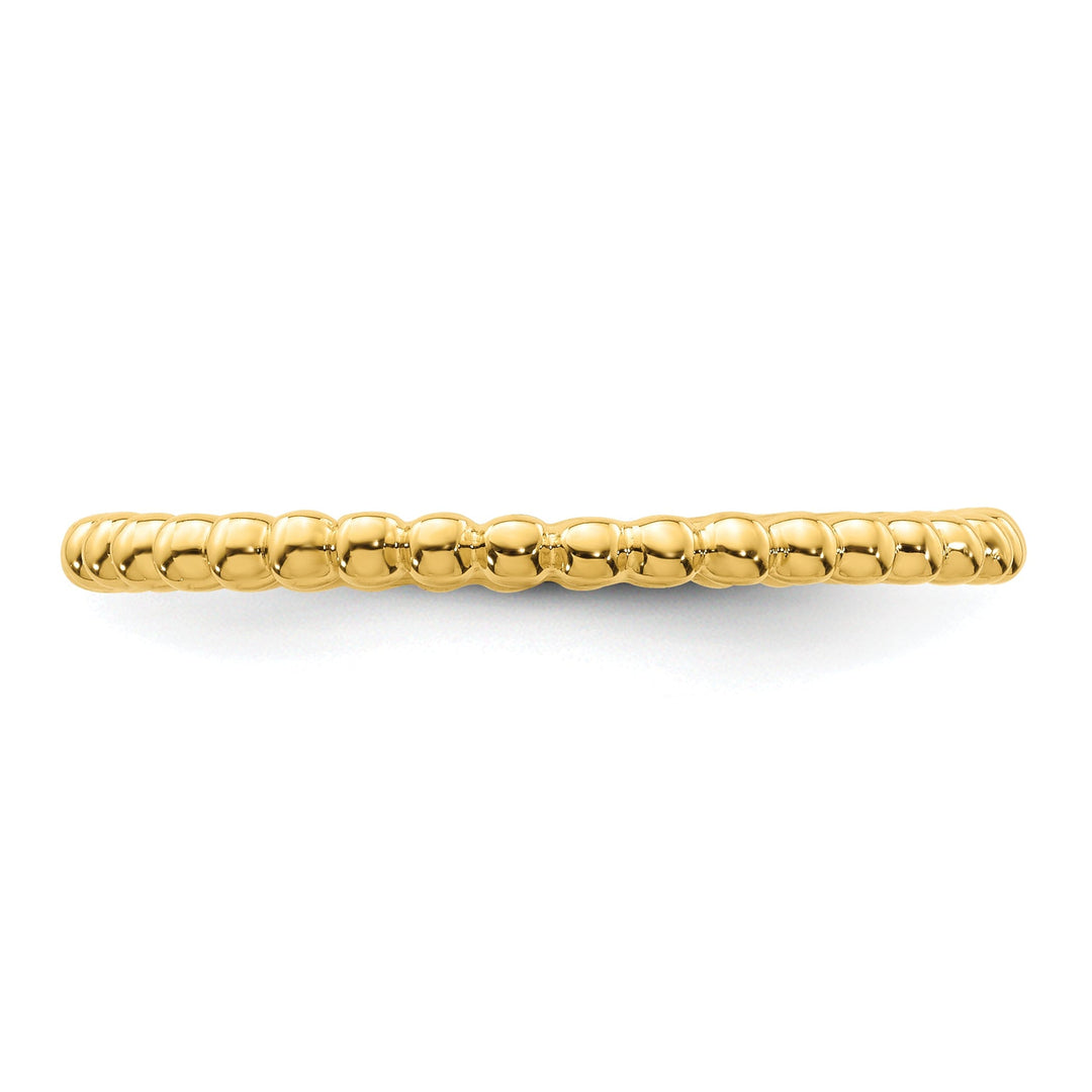 Sterling Silver Gold-Plated Ring