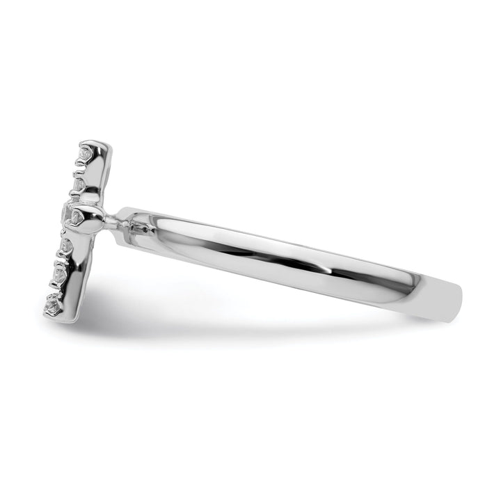 Sterling Silver Stackable Expressions Diamond Ring