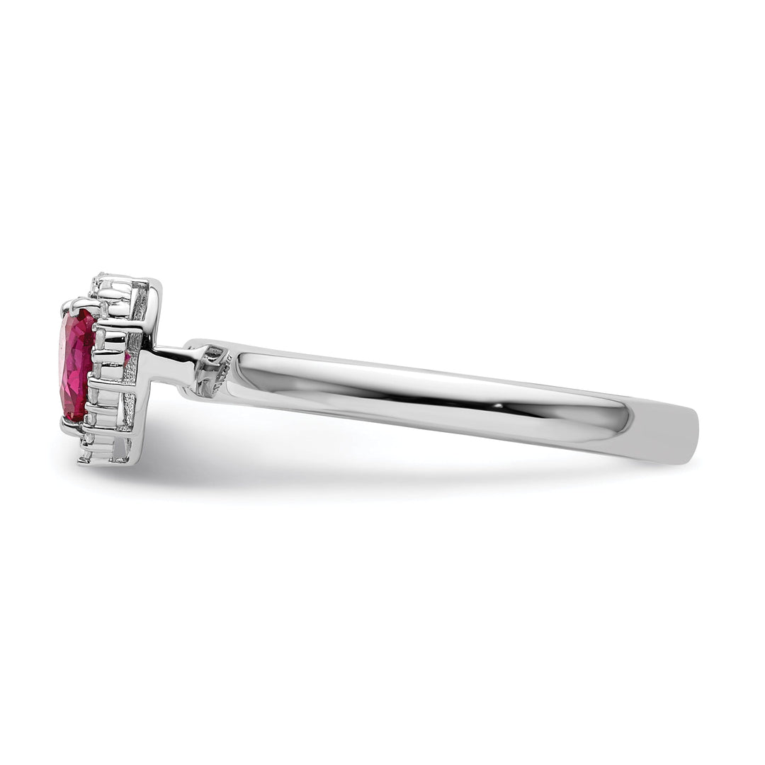 Sterling Silver Stackable Expressions Diamond Ring