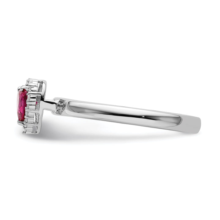 Sterling Silver Stackable Expressions Diamond Ring