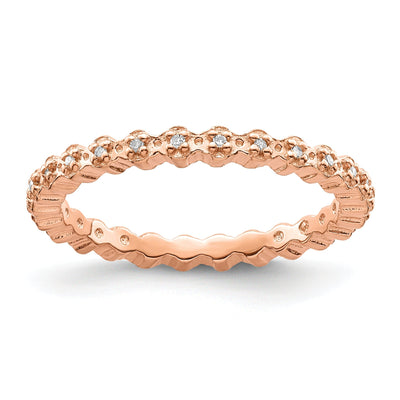Sterling Silver Stackable Expressions Diamond Ring at $ 76.78 only from Jewelryshopping.com