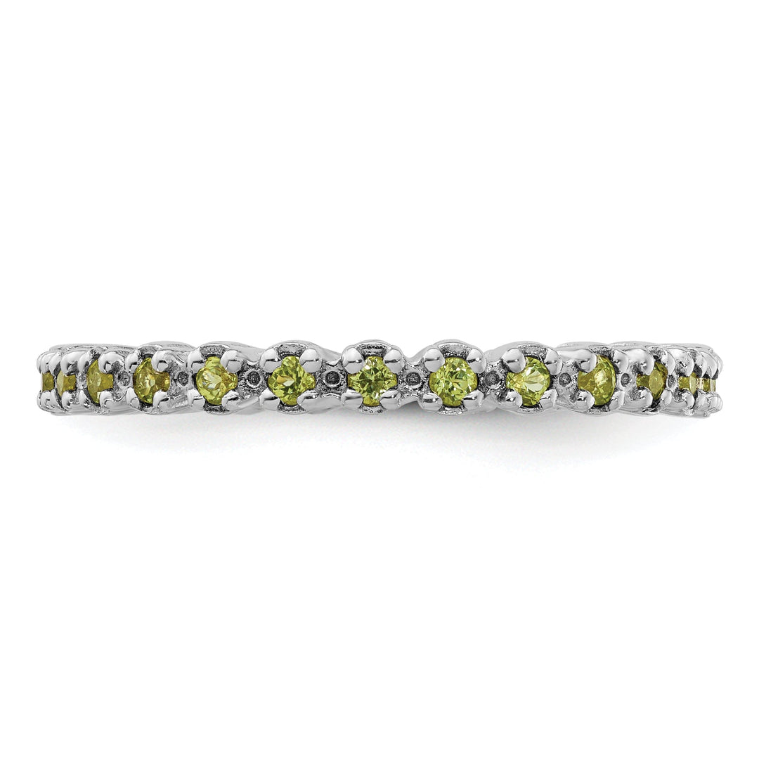 Sterling Silver Peridot Ring