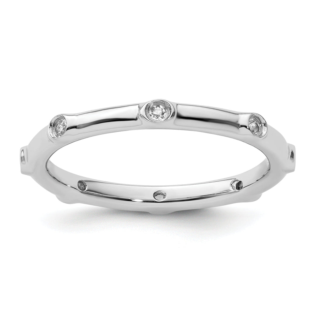 Sterling Silver Stackable Expressions Ring