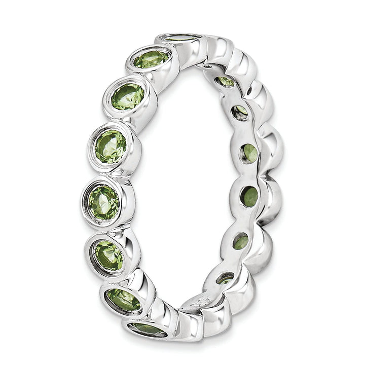 Sterling Silver Peridot Ring