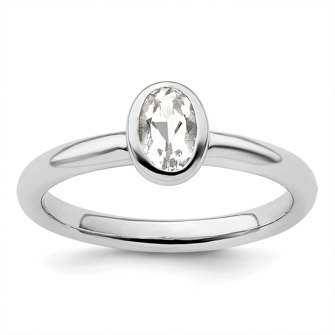 Sterling Silver Stackable Expressions Ring