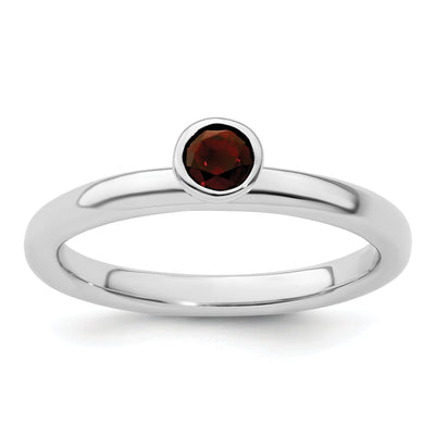 Sterling Silver Stackable Expressions Garnet Ring at $ 26.86 only from Jewelryshopping.com