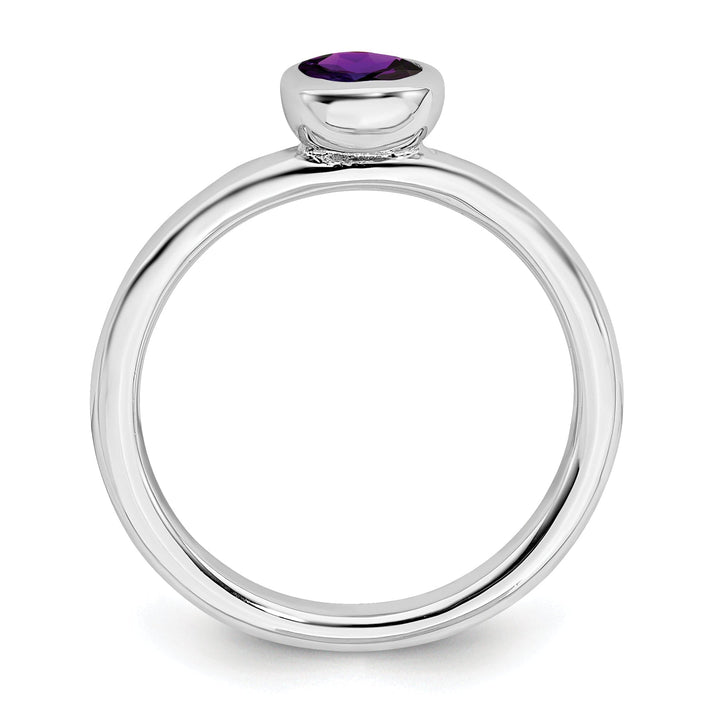 Sterling Silver Stackable Expressions Round Ring