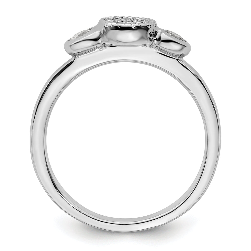 Sterling Silver Stackable Expressions Ring