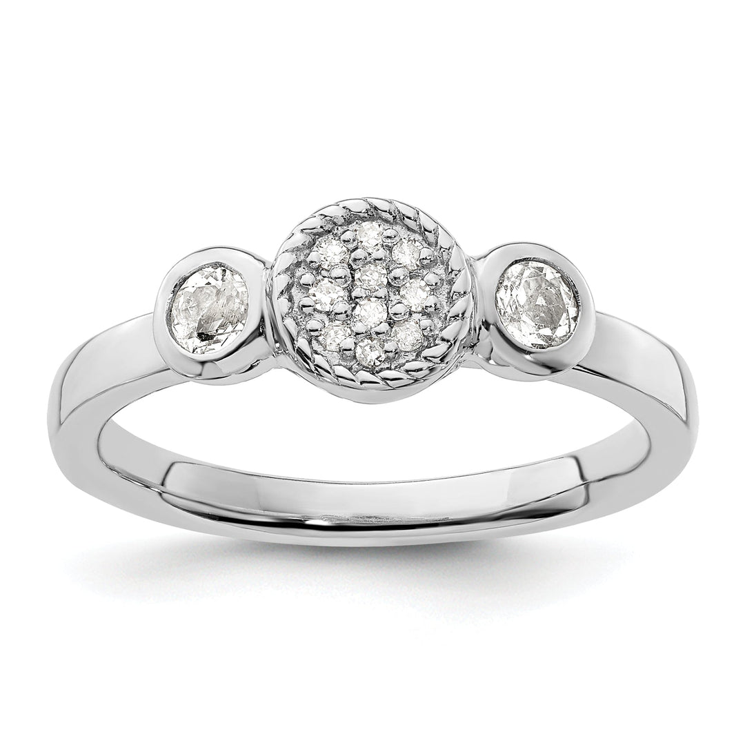 Sterling Silver Stackable Expressions Ring