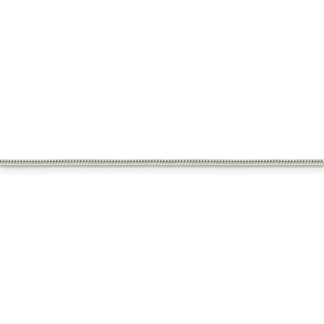 Silver Polished 1.20-mm Round Snake Chain