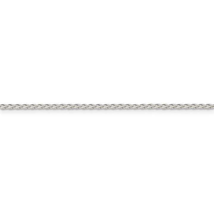 Sterling Silver D.C 1.50-mm Round Spiga Chain