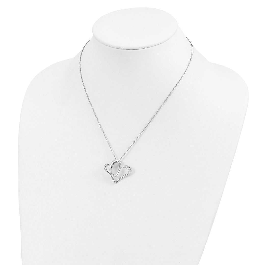 Sterling Silver Mother Part of My Heart Necklace