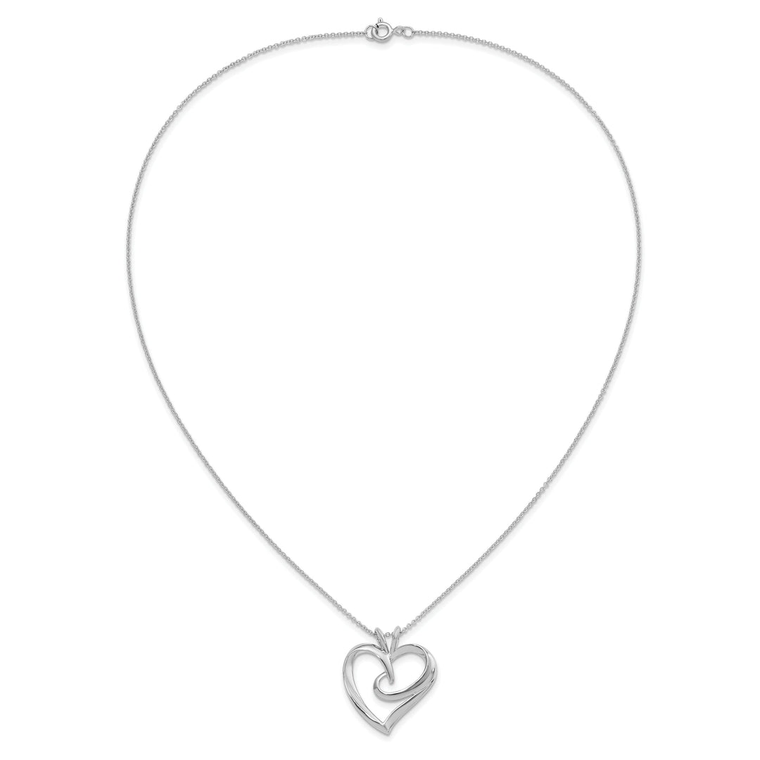 Sterling Silver The Huggg Heart Necklace