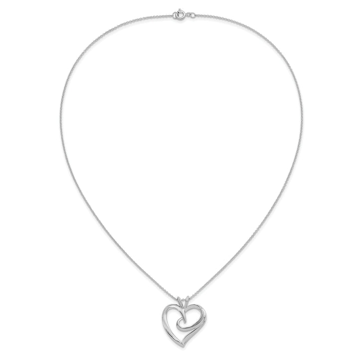 Sterling Silver The Huggg Heart Necklace