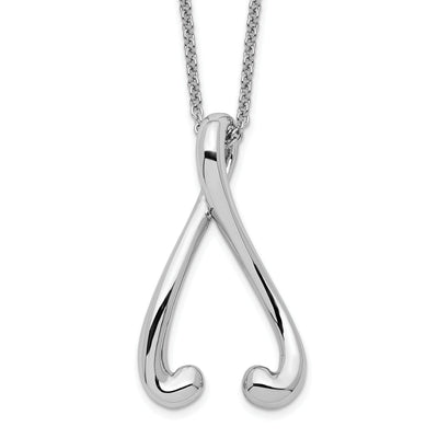 Sterling Silver I Wish You the Best Necklace