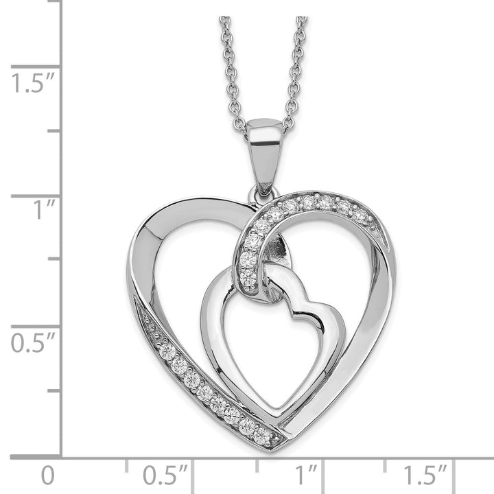 Sterling Silver My Heart To Yours Necklace