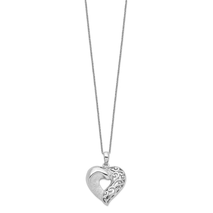 Sterling Silver Close To My Heart Necklace