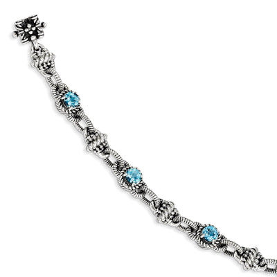 Sterling Silver 7.14 Carat 7.75 Bracelet at $ 200.49 only from Jewelryshopping.com