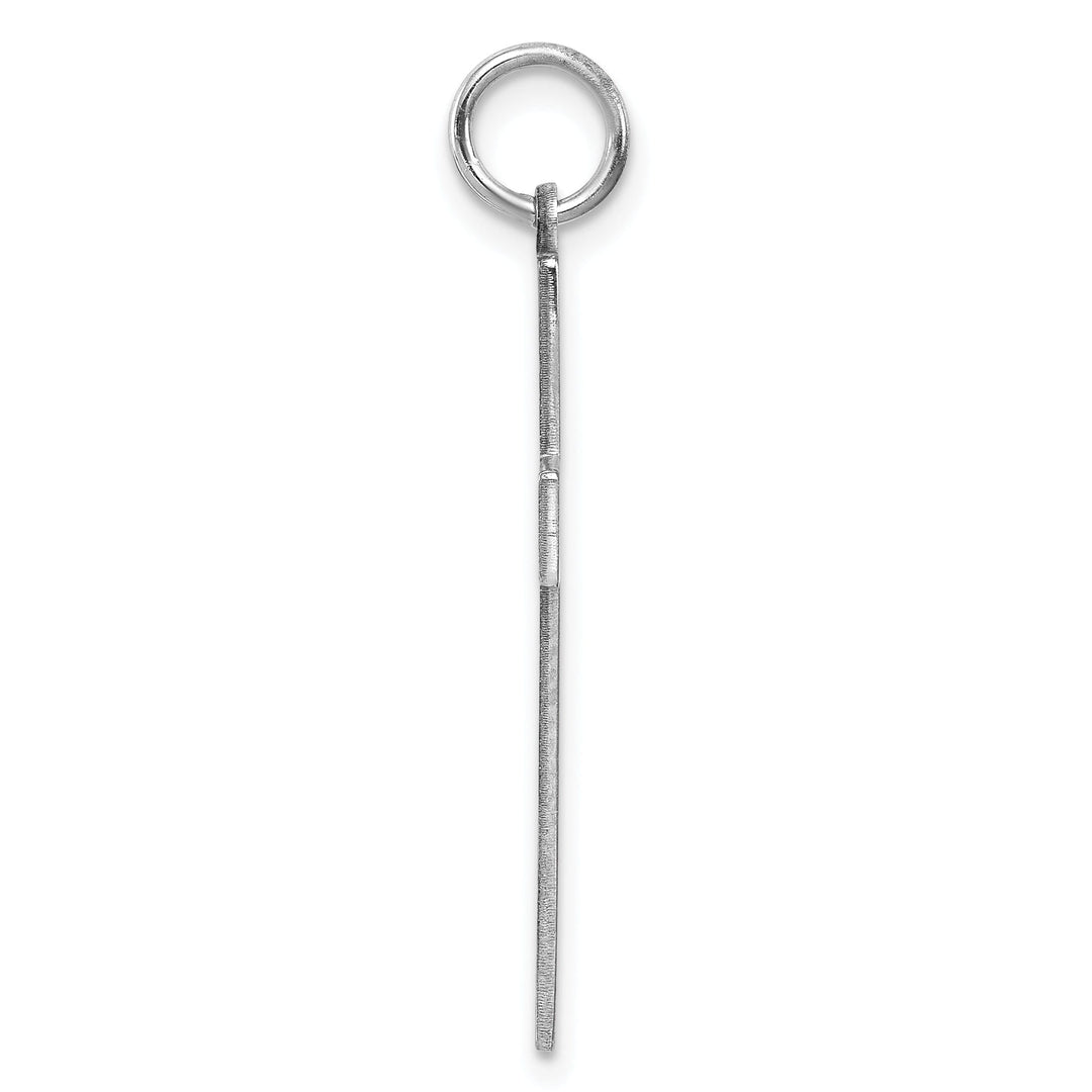 Sterling Silver Laser Designed Cross Pendant