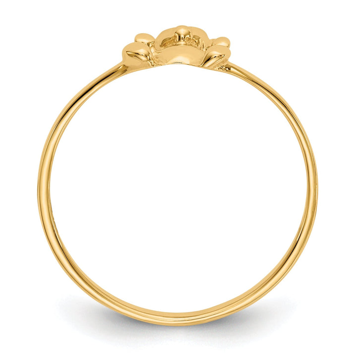 14k Yellow Gold Teddy Bear Children's Ring