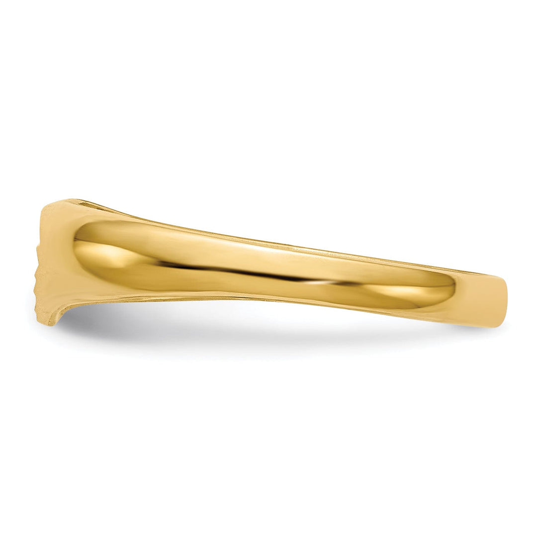 14k Yellow Gold Children's Heart Ring