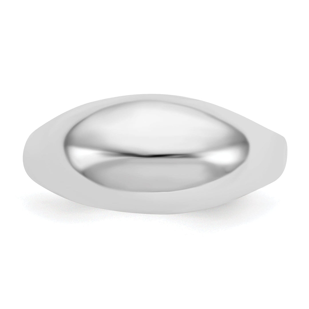 14k White Gold Timeless Creations Dome Ring