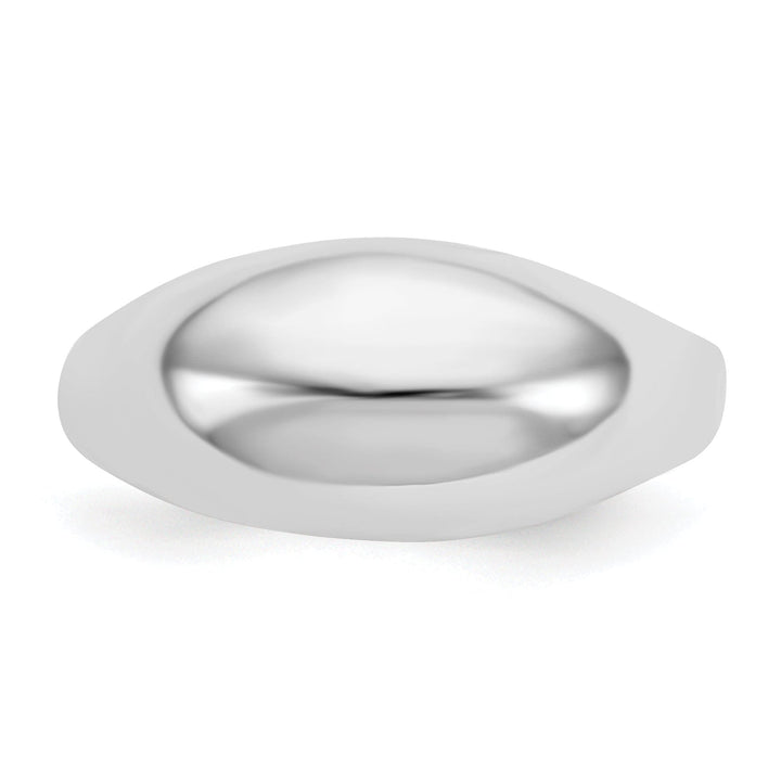 14k White Gold Timeless Creations Dome Ring
