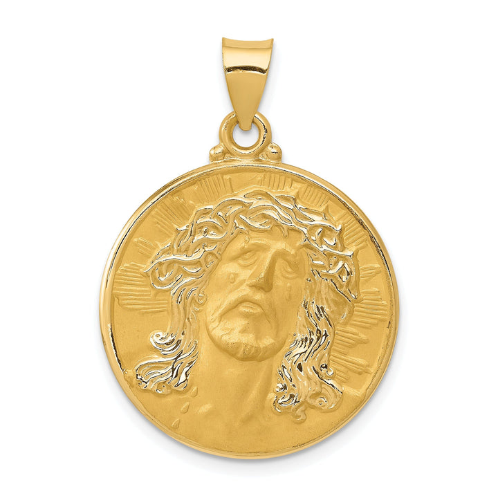 14k Yellow Gold Christ Pendant