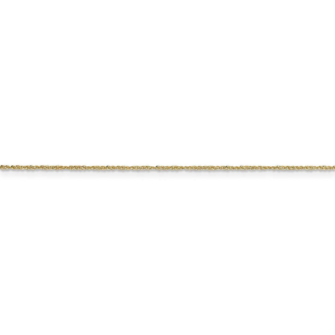 14k Yellow Gold 0.70mm Polished Ropa Chain