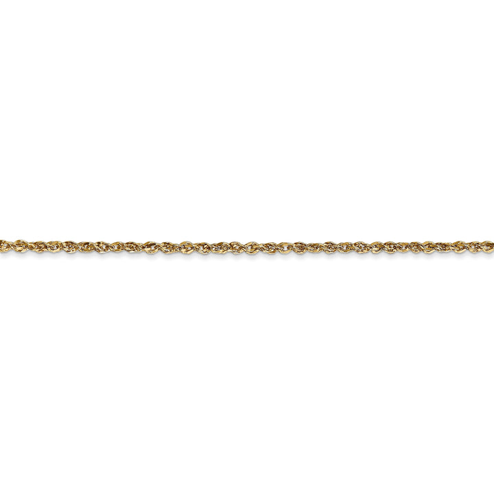 14k Yellow Gold 1.70mm Polished Ropa Chain