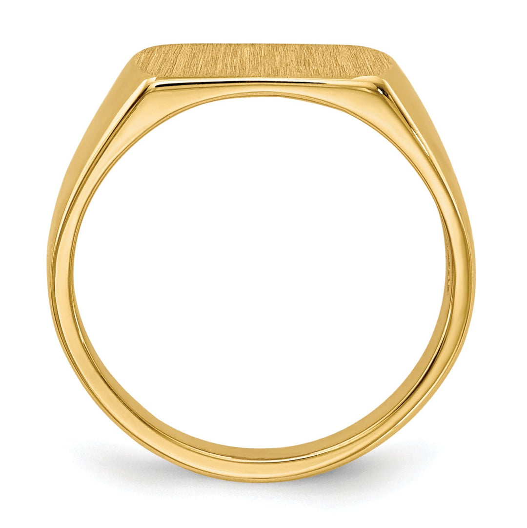 14k Yellow Gold Signet Children's Ring