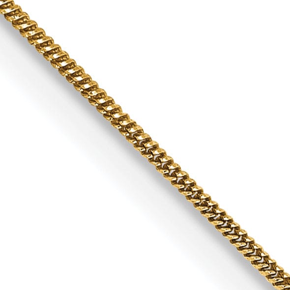 14k Yellow Gold 0.65mm Solid Round Snake Chain