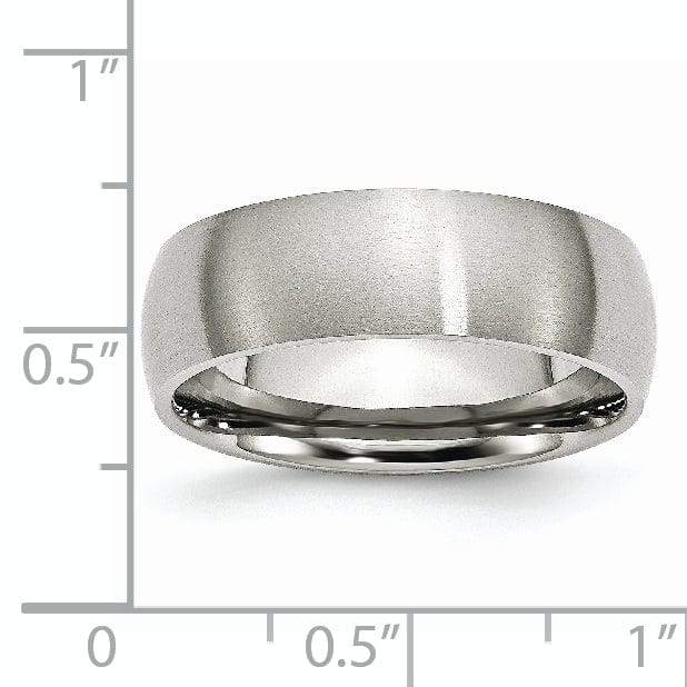 Stainless Steel Brushed Band