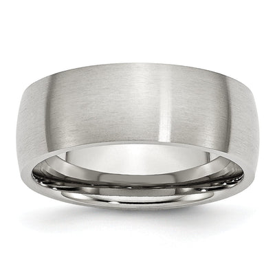 Stainless Steel Brushed Band at $ 28.14 only from Jewelryshopping.com