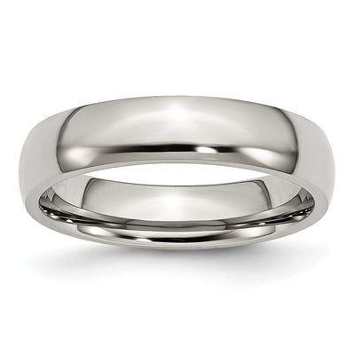 Stainless Steel Polished Band at $ 28.14 only from Jewelryshopping.com