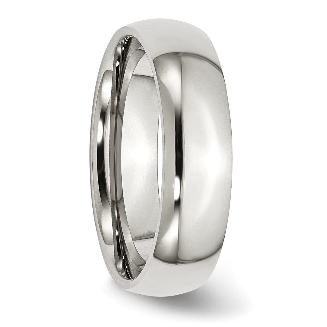 Stainless Steel Polished 6MM Band Ring